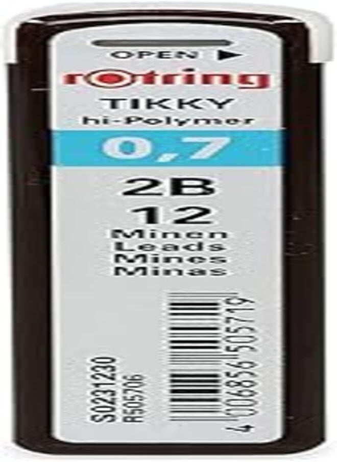 Rotring - Rotring mechanical pencil leads 0.7 2b - Image 1