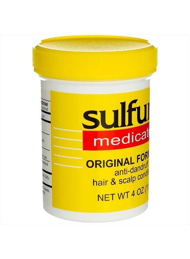 Sulfur 8 Sulfur-8 Original Hair & Scalp Conditioner 4oz Jar (2 Pack) - Image 3