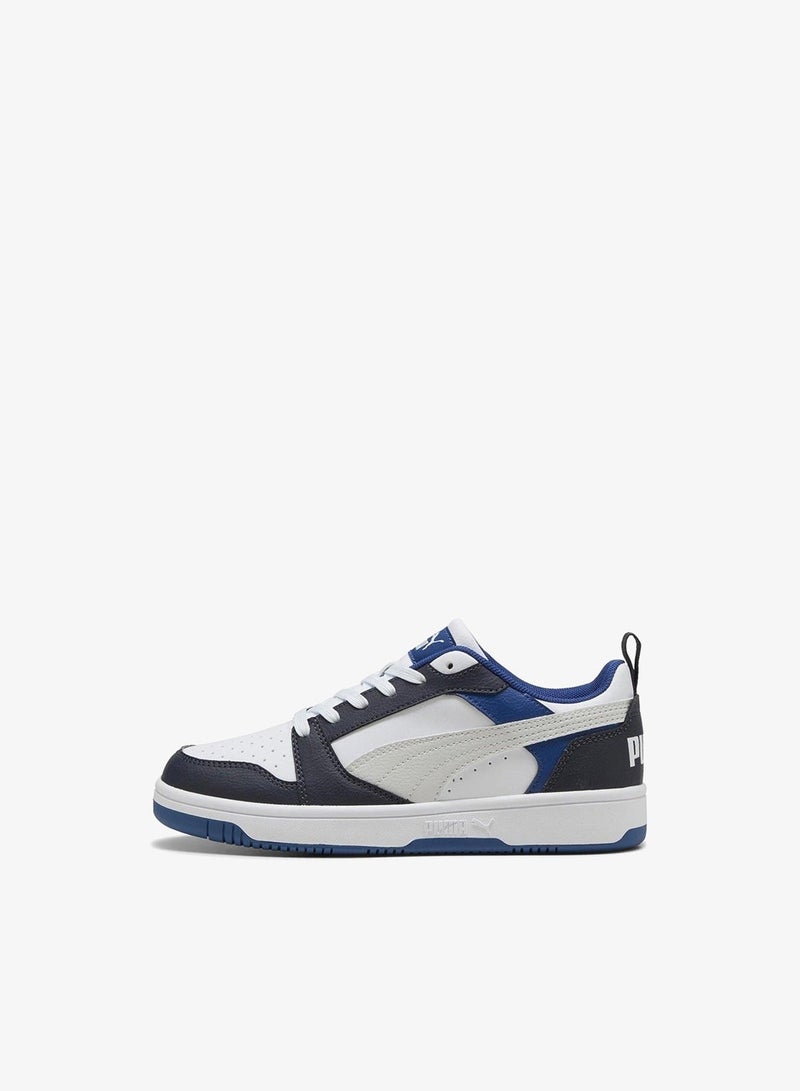 Puma Youth Rebound v6 Lo Trainers for Boys - Image 2