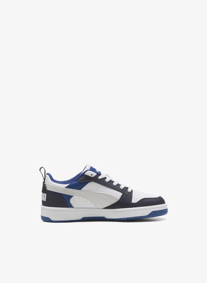 Puma Youth Rebound v6 Lo Trainers for Boys - Image 1