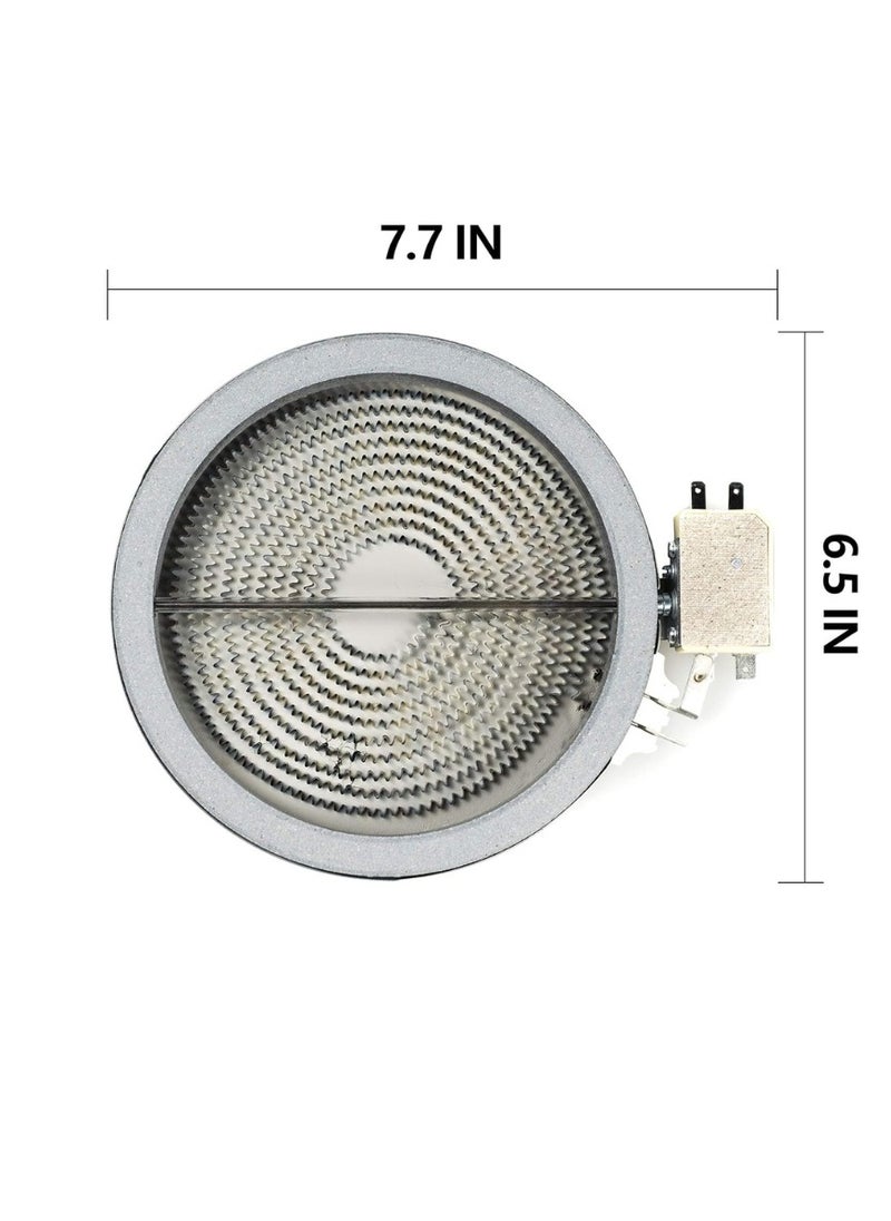 Spark 318178110 Surface Burner Element Replacement   6" Range Cooktop Radiant Heating Element 1200W Replaces Part # 316010205  - Image 2