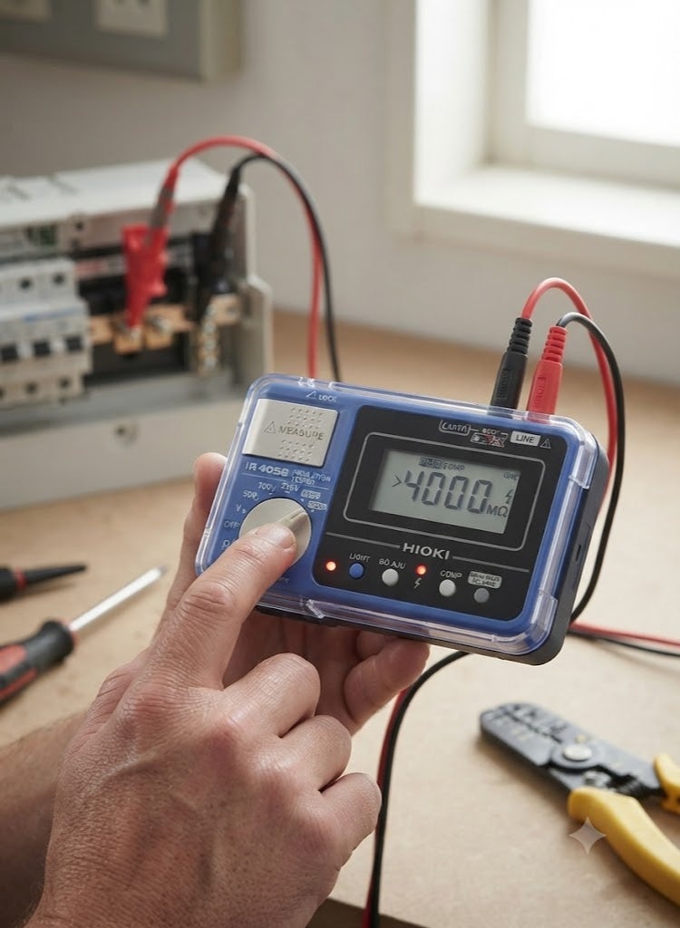 Hioki Digital Insulation Tester - IR4056-20 - Image 3