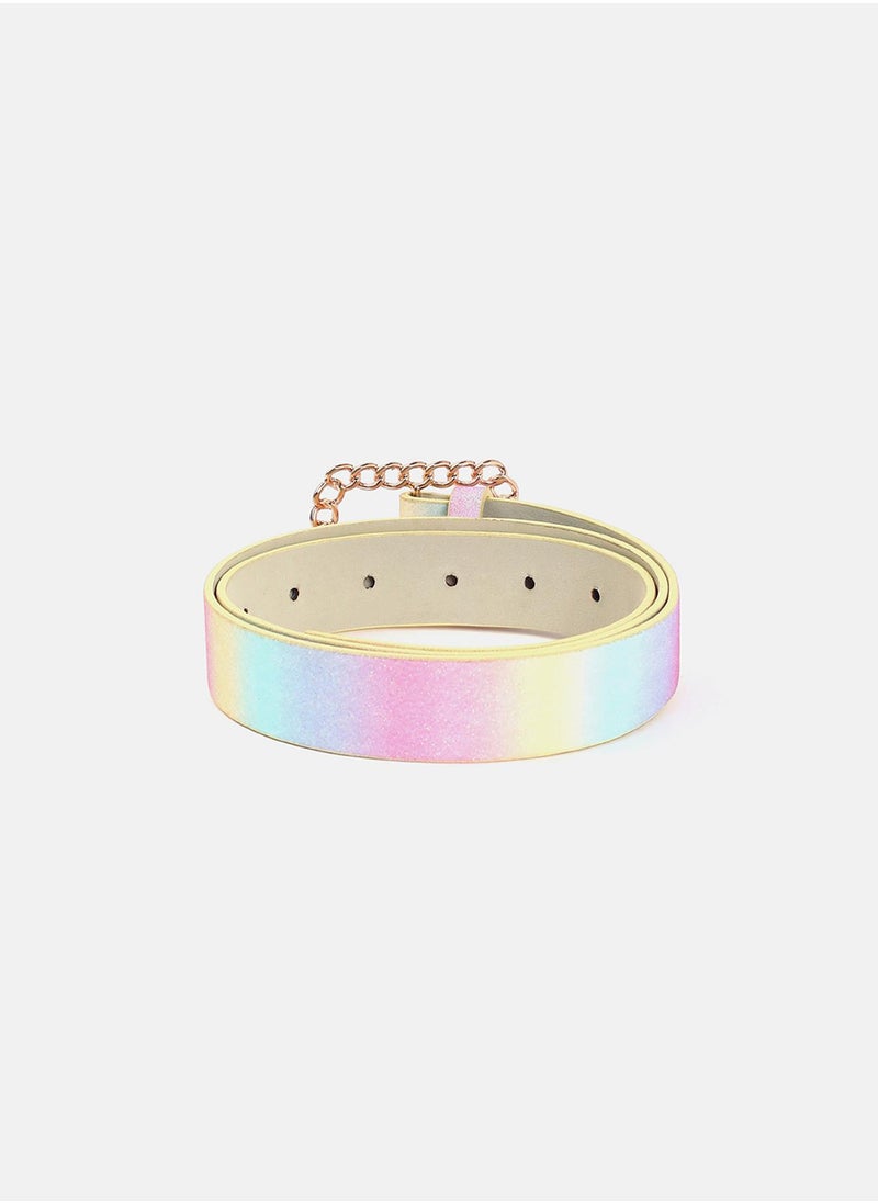 Haute Sauce Pink Printed Belt  - Image 5