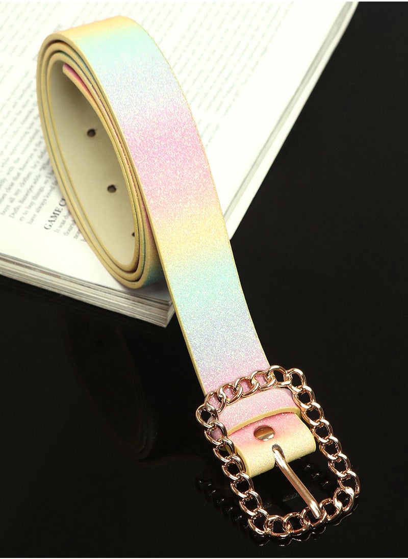 Haute Sauce Pink Printed Belt  - Image 3