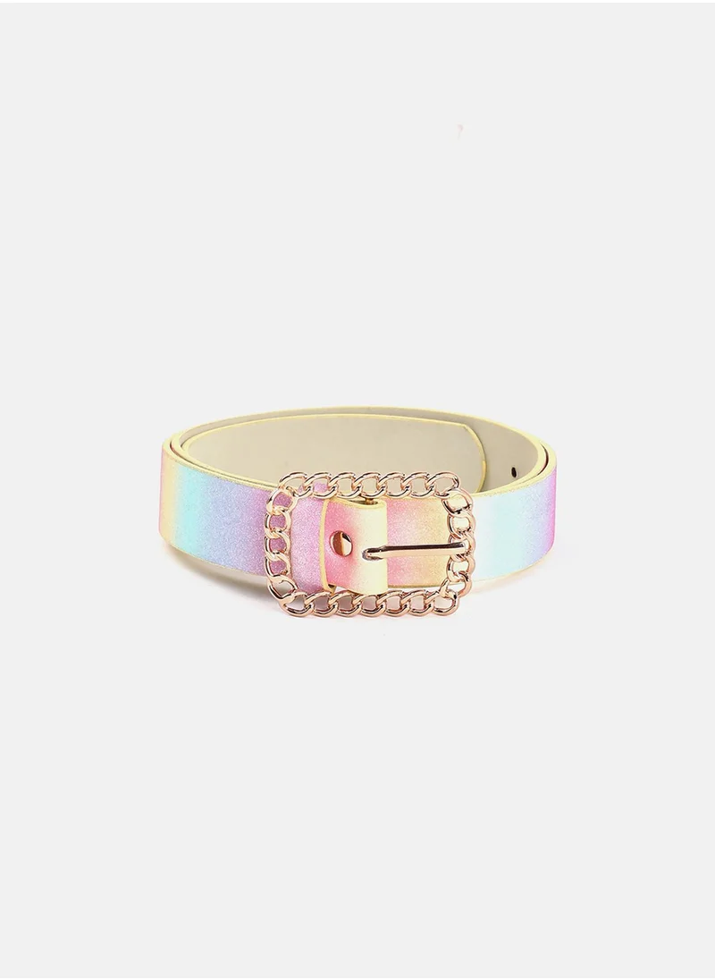 صوص هاوت Pink Printed Belt