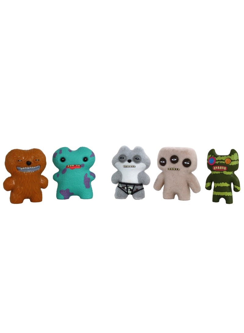 Fuggler Figure Collectible Deluxe 5-in-1 Pack, Assorted 1 Piece  (Style & Color May Vary) | Collectible Figure | Funny Ugly Monster | Cute Monster Doll - Image 2
