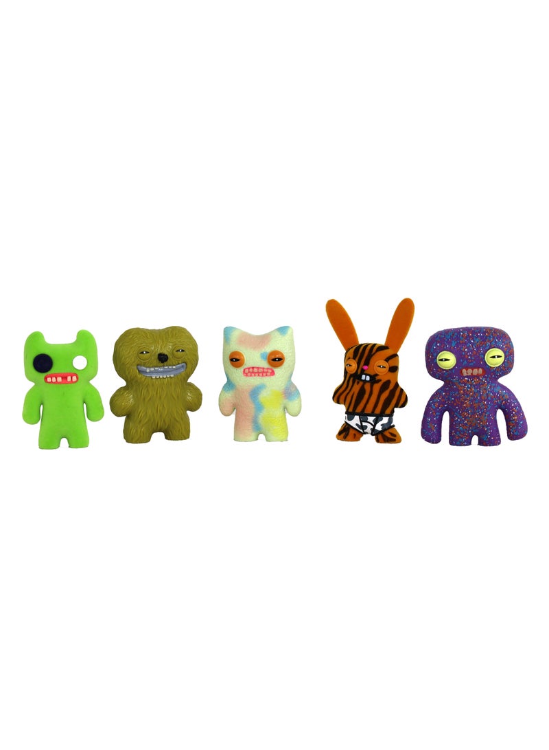 Fuggler Figure Collectible Deluxe 5-in-1 Pack, Assorted 1 Piece  (Style & Color May Vary) | Collectible Figure | Funny Ugly Monster | Cute Monster Doll - Image 5
