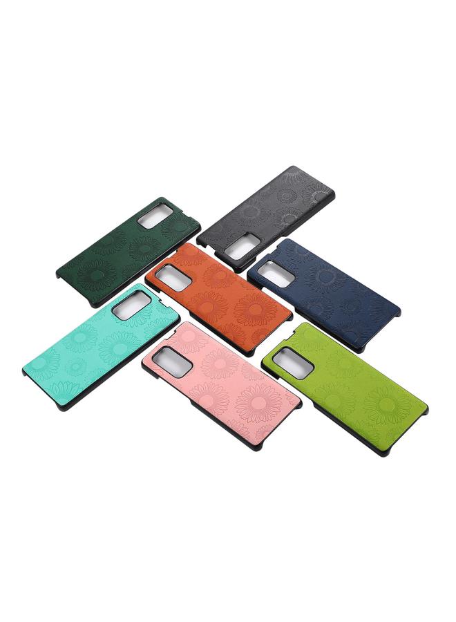 S-TOP Case For LG Wing 5G Sunflower Pattern PU+TPU+PC Shockproof Phone Case - Image 4