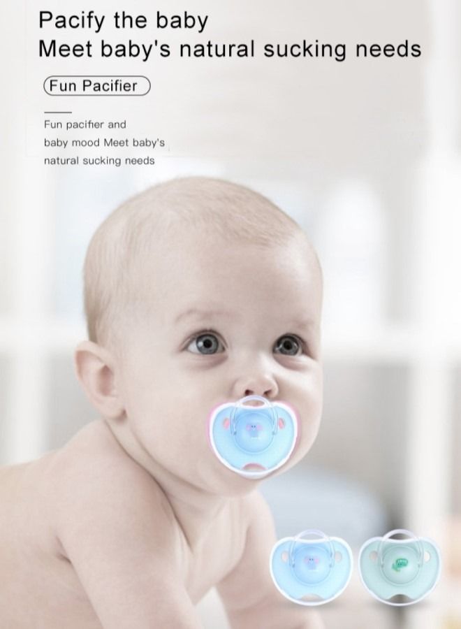 لوكو 2 لهاية و سلسلة مشبك لهاية الأطفال مصنوعة من السيليكون ومزينة بخرز خشبي - Image 5