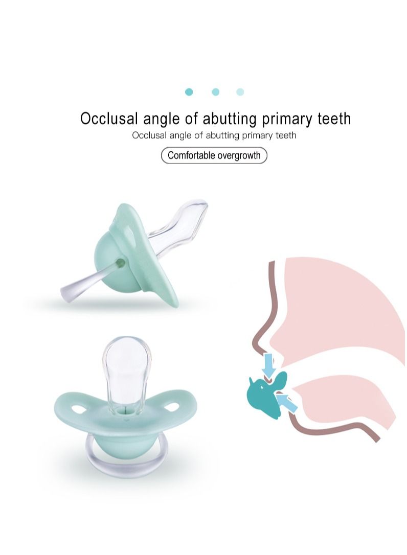 لوكو 2 لهاية و سلسلة مشبك لهاية الأطفال مصنوعة من السيليكون ومزينة بخرز خشبي - Image 4