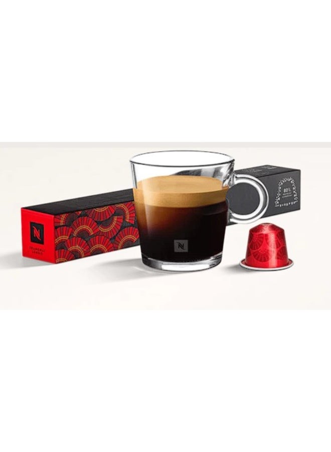 Nespresso World Explorations Lungo Variety Pack – Bold & Balanced City Blends – 50 OriginalLine Capsules - Image 4