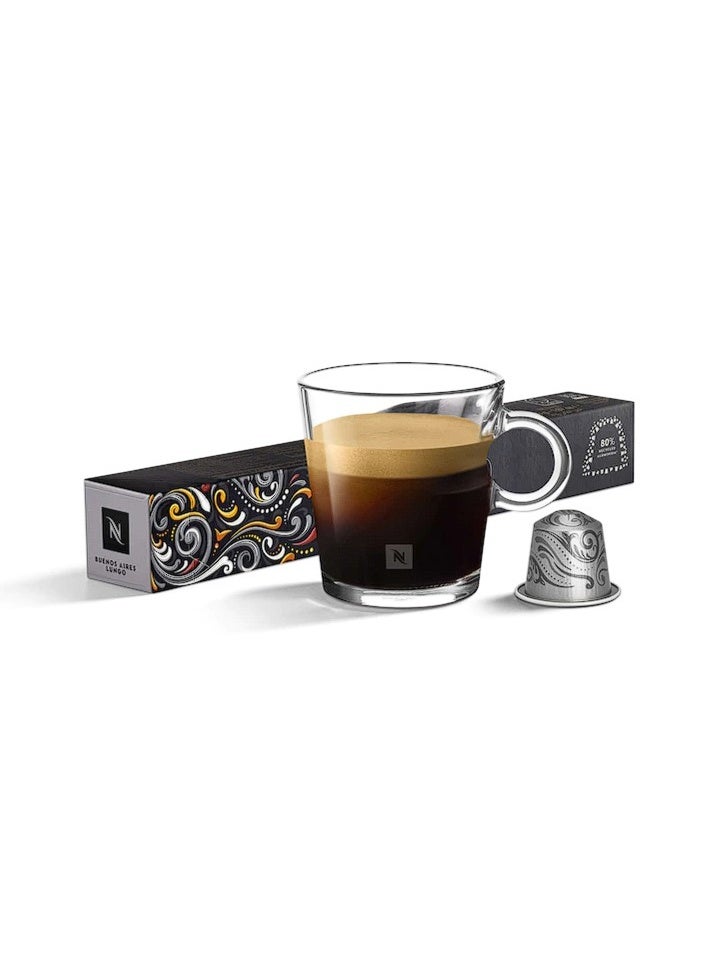 Nespresso World Explorations Lungo Variety Pack – Bold & Balanced City Blends – 50 OriginalLine Capsules - Image 5
