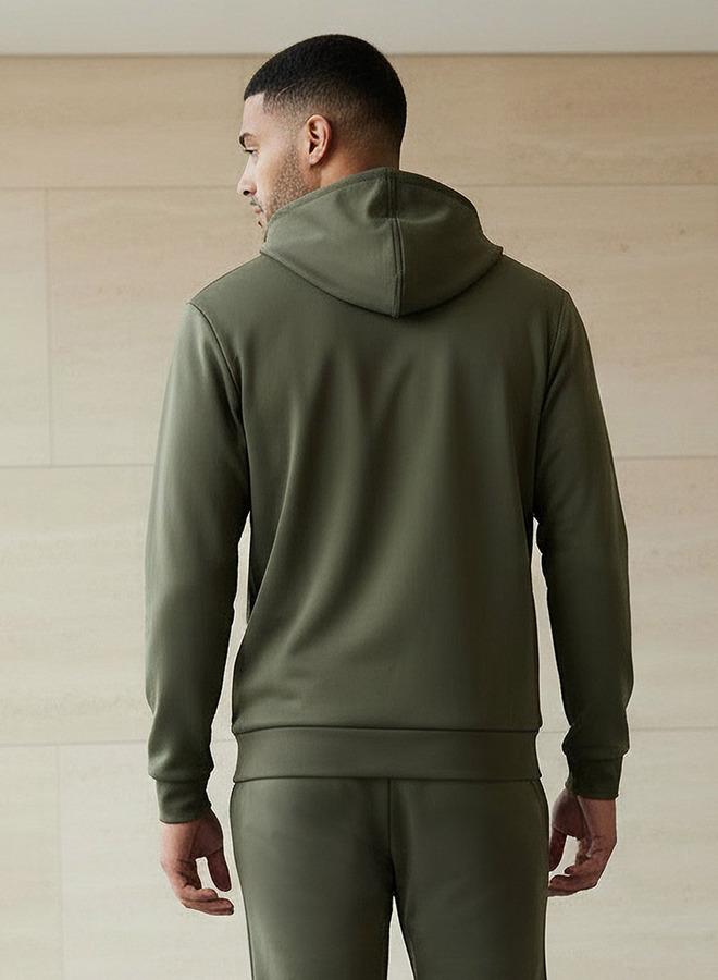 Active Men Performance Zip Through Hooded Jacket - Image 3