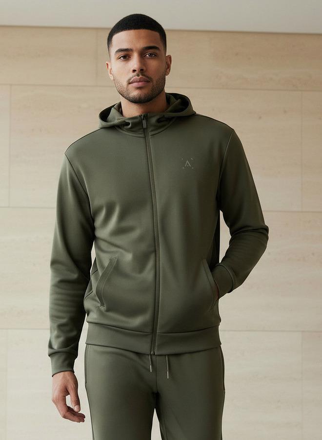 Splash Active Men Performance Zip Through Hooded Jacket - Image 1