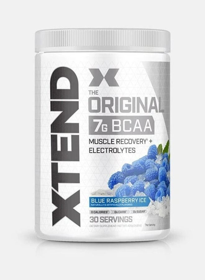 اسكتيند Xtend BCAAs مكمل نمو العضلات - التوت الأزرق - 30 حصة - Image 1