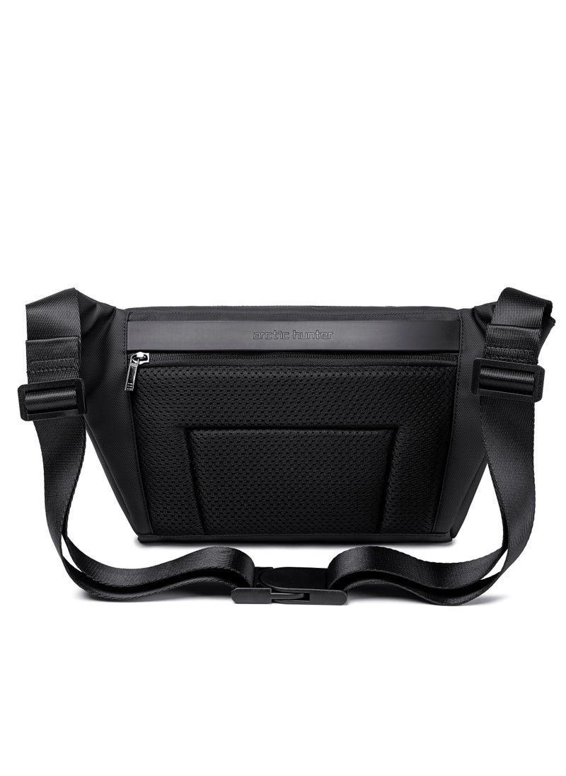 ARCTIC HUNTER Crossbody Waist Belt Bag Anti-Theft Water Repellent Chest Bag for Men Women on Shopping Travel Office Hiking Y00565 Black  - Image 5