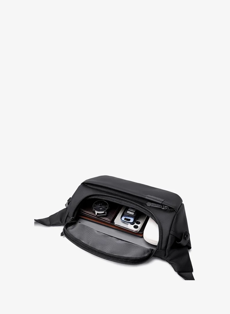 ARCTIC HUNTER Black Crossbody Waist Belt Bag Anti-Theft Water Repellent Chest Bag for Men Women on Shopping Travel Office Hiking Y00565 Black  | Best Price UAE