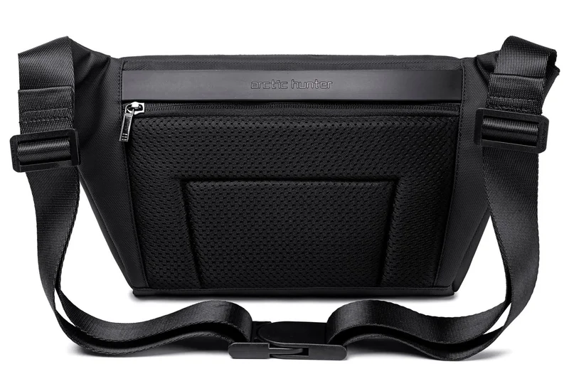 Arctic Hunter Black Crossbody Waist Belt Bag Anti-Theft Water Repellent Chest Bag for Men Women on Shopping Travel Office Hiking, Y00565, Black  | Best Price UAE