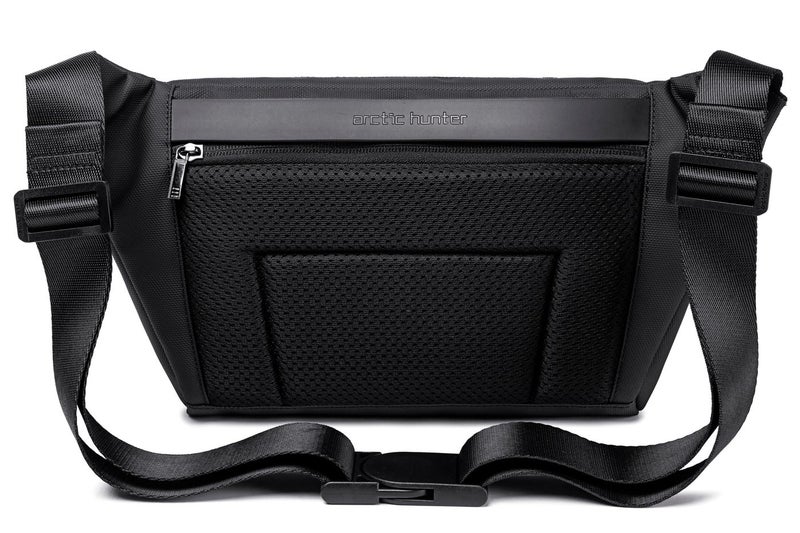 ARCTIC HUNTER Crossbody Waist Belt Bag Anti-Theft Water Repellent Chest Bag for Men Women on Shopping Travel Office Hiking, Y00565, Black - Image 4