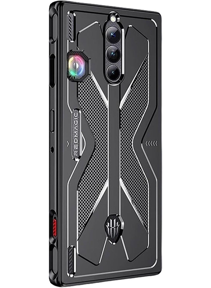 Arabest Red Magic 8s Pro case for, Anti-Scratch Shockproof Phone Cover, Designed for RedMagic 8s Pro, Sleek Black Design - Image 1