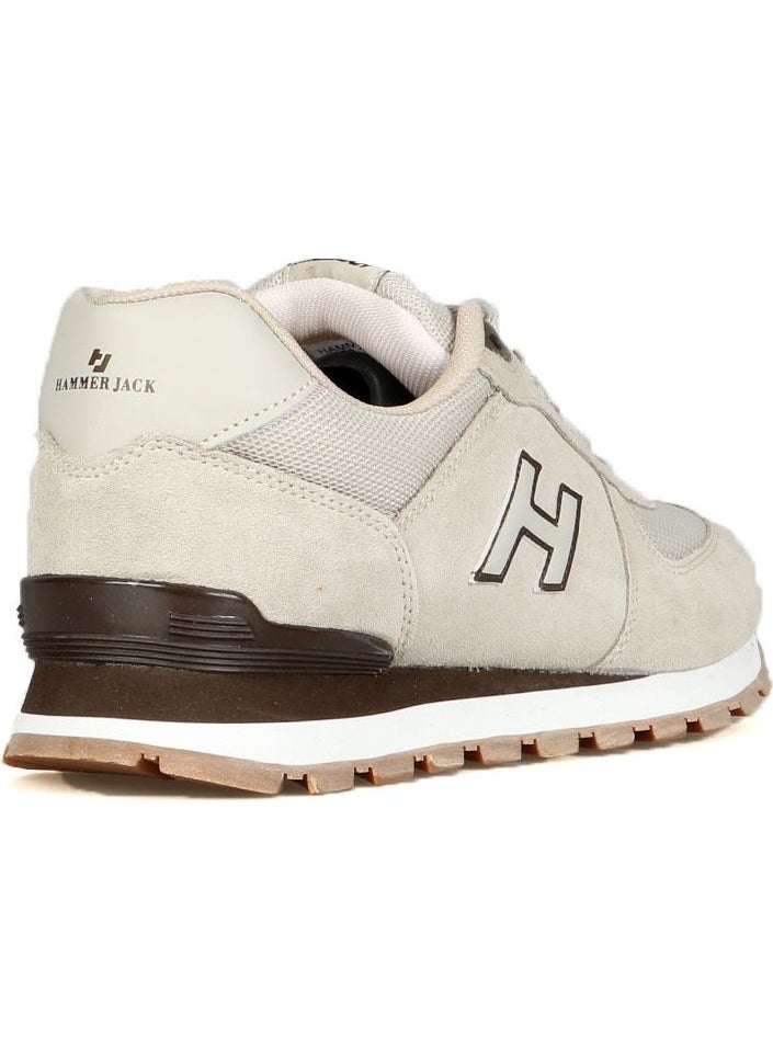 Hammer Jack Peru 19250 Beige Akel-Brown Men's Sneakers  - Image 3