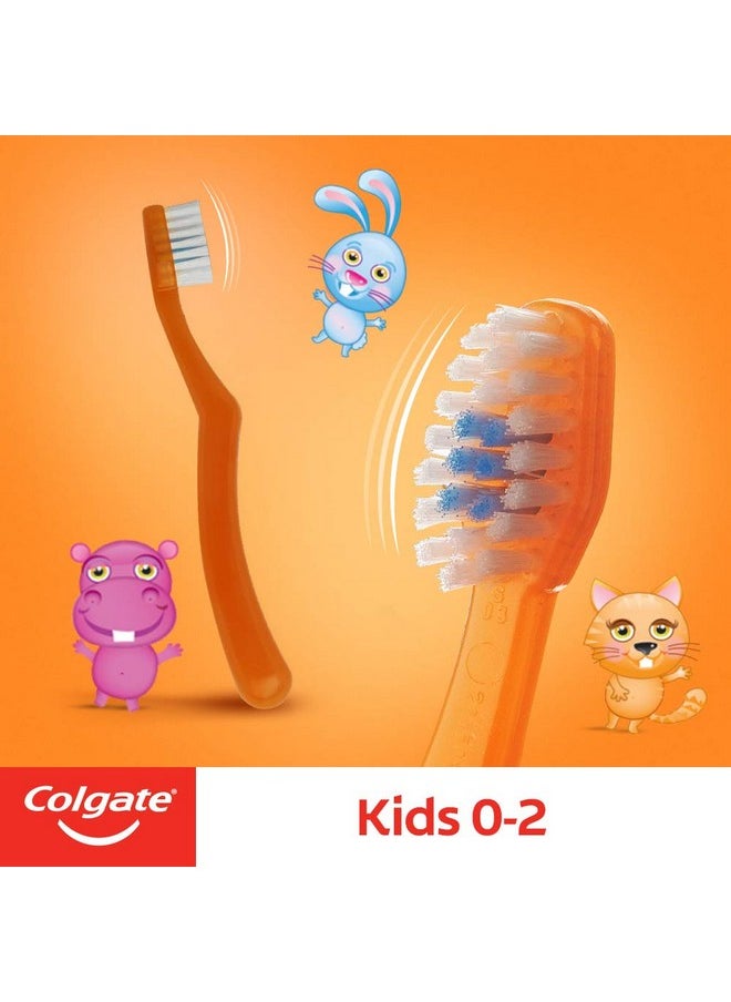 Colgate Kids Toothbrush 02 Years Extra Soft Bristle Toothbrush 1 Pc  - Image 4