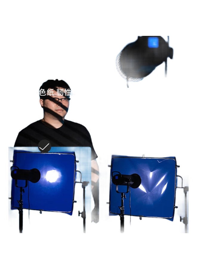 AMBITFUL Ambitful Zhijie 50*40Cm Photography Softbox, Film And Video Light, Color Temperature Filter, Stage Lighting Gel, Photo And Tiktok Filter Paper, Shooting Prop Color Filter #85A - Image 2
