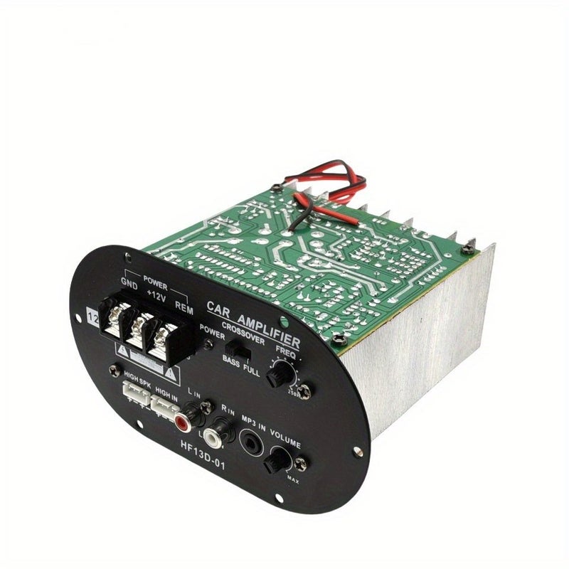 Green 12V 120W Full Tone Pure Bass Power 500W Amplifier Board 8 Inch Subwoofer Core - Image 5