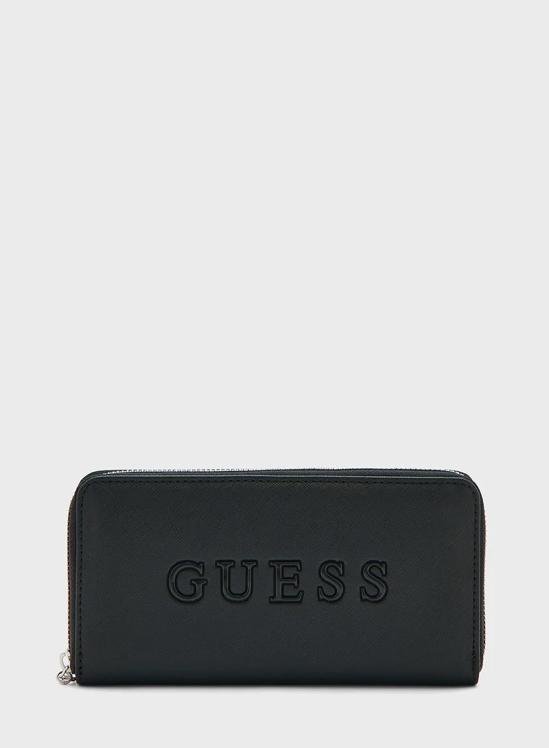 GUESS Zip Around Purse