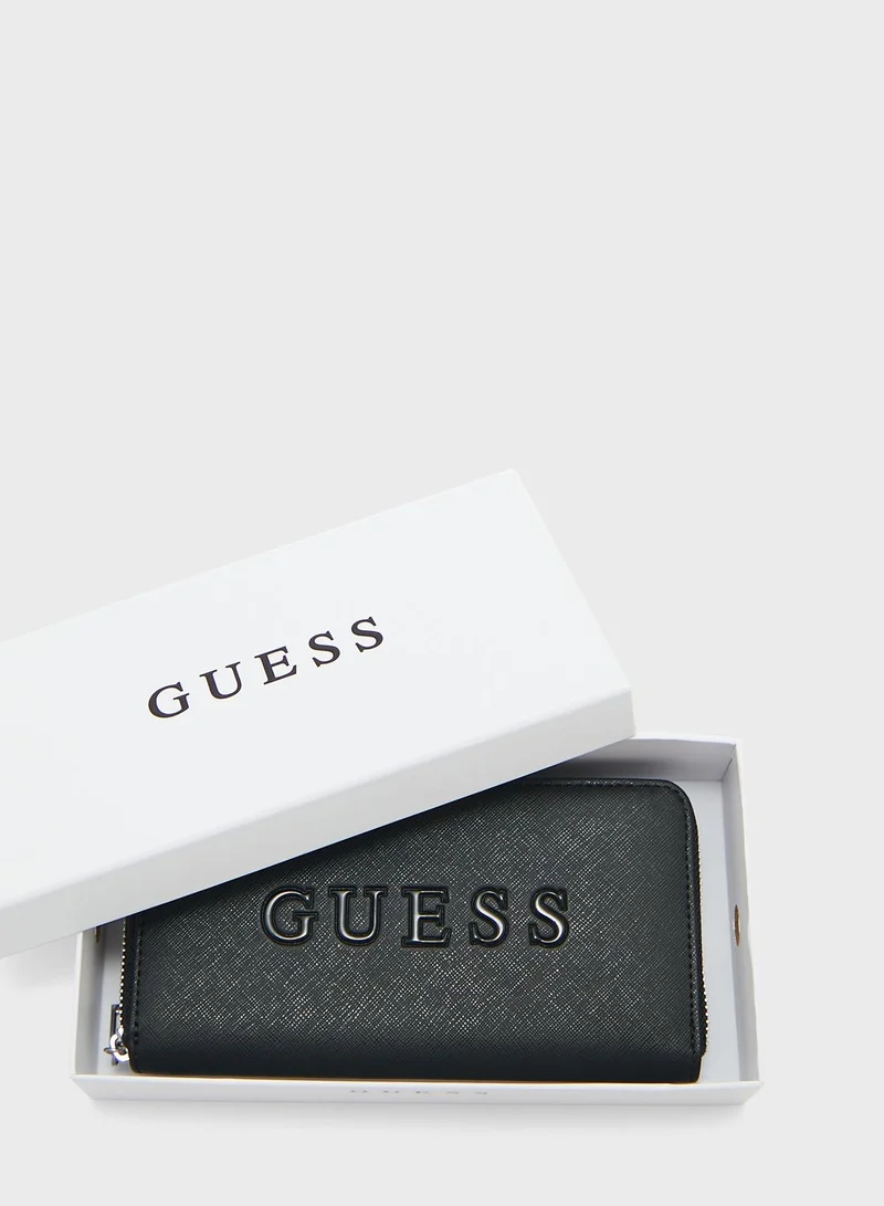 GUESS Zip Around Purse