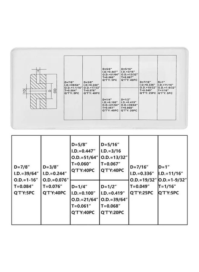 200pcs Rubber Wiring Blanking Grommet Kit Electrical Conductor Gasket Ring Set For Wire Plug And Cable Open Closed Type - Image 5