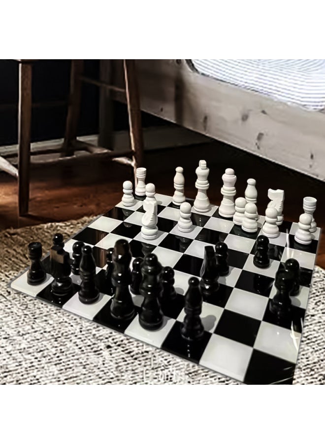 Spot Epoxy Resin Mold Family Entertainment Game Three-dimensional Flag Chess Board Silicone Mold-Specifications:Chess-Knight - Image 4