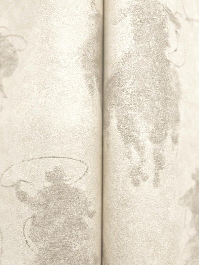 Chesapeake Yellowstone Stockman Silhouette Light Grey Wallpaper, 4142-72638 - Image 2