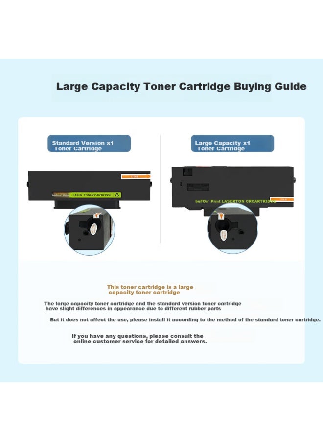 Befon Compatible Toner Cartridge For Huawei Pixlab X1 And Pixlab X1 Max F-1500 Toner Cartridge, Huawei B5 Laser Printer Toner Cartridge, Qinyun P5 Drum Unit For Copier, Toner Cartridge For Qinyun P5 - Image 2