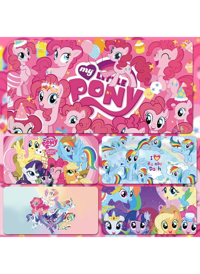 Generic - Pony Polly Mouse Pad Keyboard Pad Student Office Game-color:600x300x3mm-pattern:My Little Pony 105 - Image 1