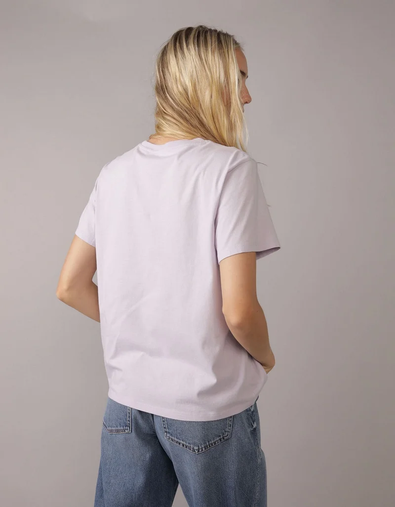 امريكان ايجل تي-شيرت مزين بطبعة