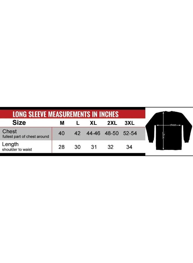 Hot Leathers Black Some Gave All Long Sleeve T-Shirt - Image 4