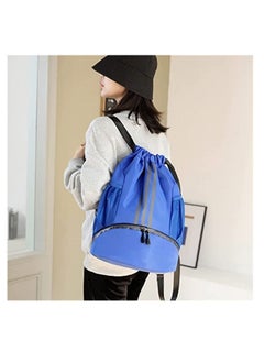 Y&D Drawstring Backpack Bag Gym Sack String Men Women Basketball Bundle Pocket Student School Football Storage Large Capacity Fitness  - Image 2