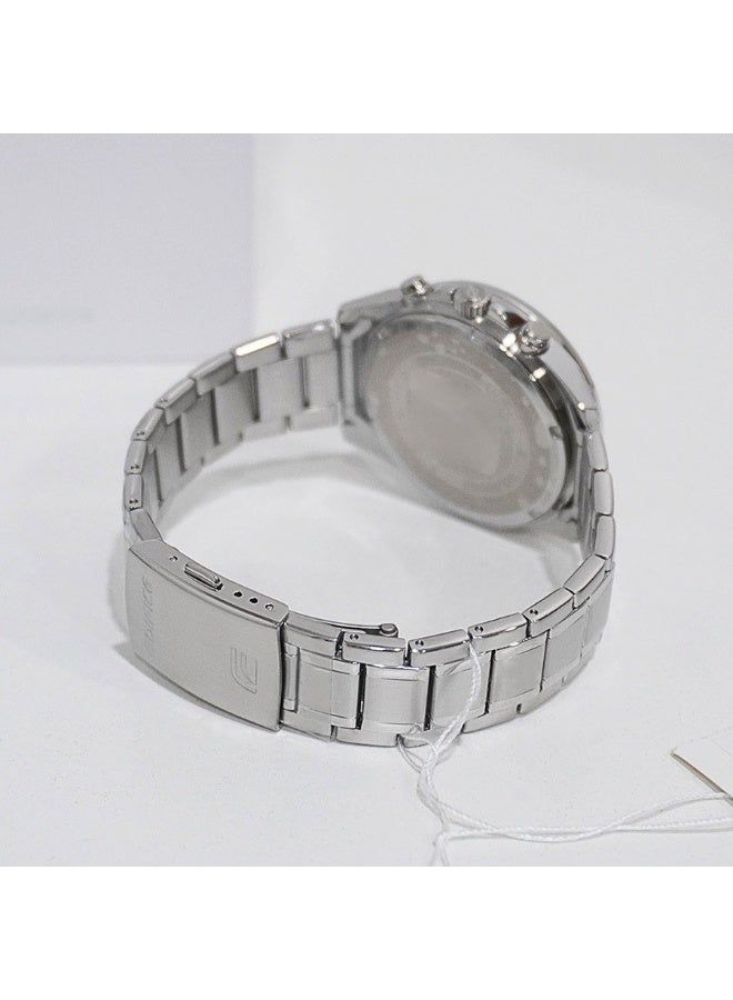 CASIO EDIFICE Chronograph Men's Watch EFV-610DE-2AUDF, 43.8 mm Blue Dial, Stainless Steel Case & Bracelet, 100 m WR - Image 5