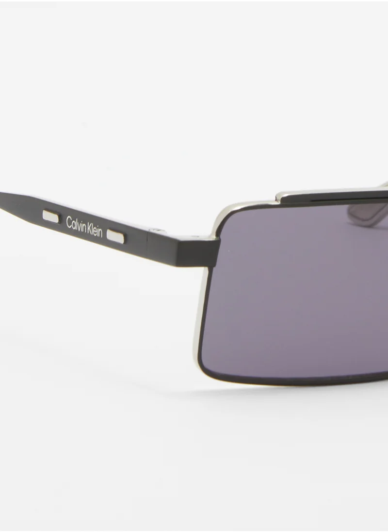 CALVIN KLEIN Modified Rectangle Sunglasses Ck24111S