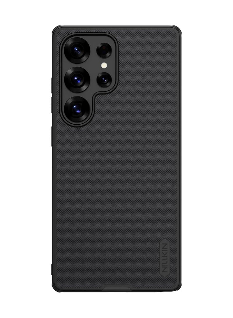 Nillkin Super Frosted Shield Pro Series Cover Case Designed For Samsung Galaxy S25 Ultra - Black - Image 1