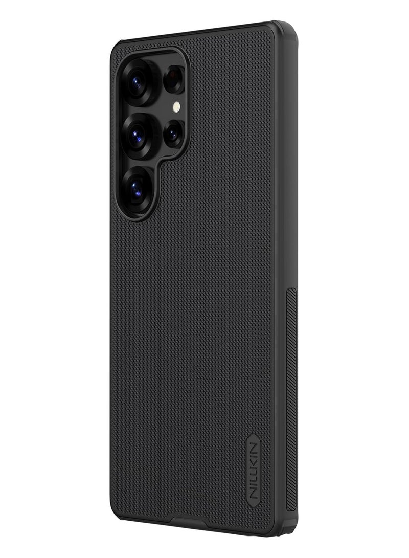 Nillkin Super Frosted Shield Pro Series Cover Case Designed For Samsung Galaxy S25 Ultra - Black - Image 2