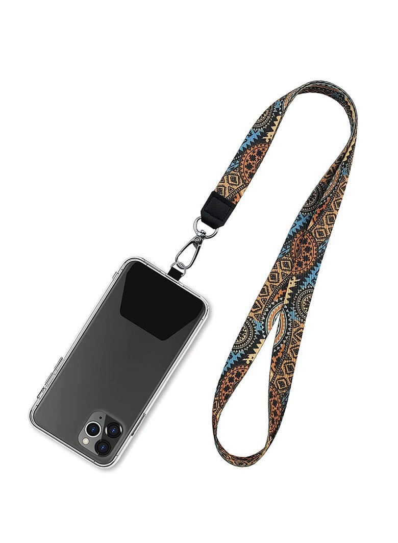 Cell Phone Lanyard, Universal Cell Phone Lanyard, Cell Phone Tether Safety Strap, Fits Most Smartphones with Full Coverage Cases  - Image 1