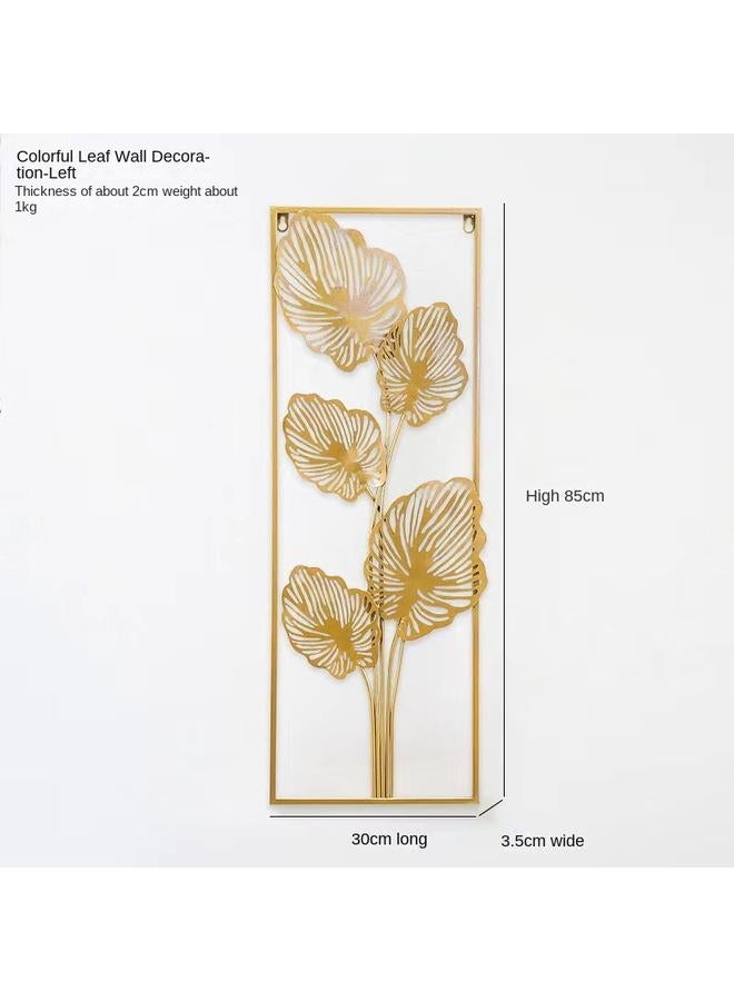 الأزرق جي دبليو المدخل الصيني الجديد معلق على الحائط أريكة غرفة المعيشة خلفية جدار الجنكة أوراق الكمثرى - Image 1