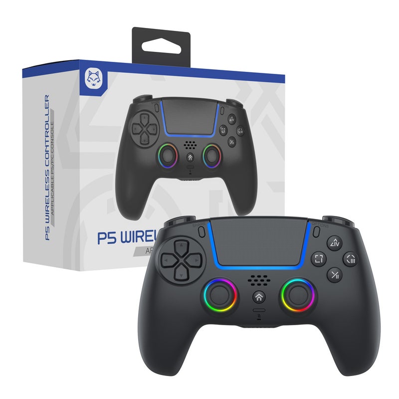يد تحكم بلوتوث لـ PS5 مع مشغل هول، متوافقة مع Slim/Pro والكمبيوتر - Image 1