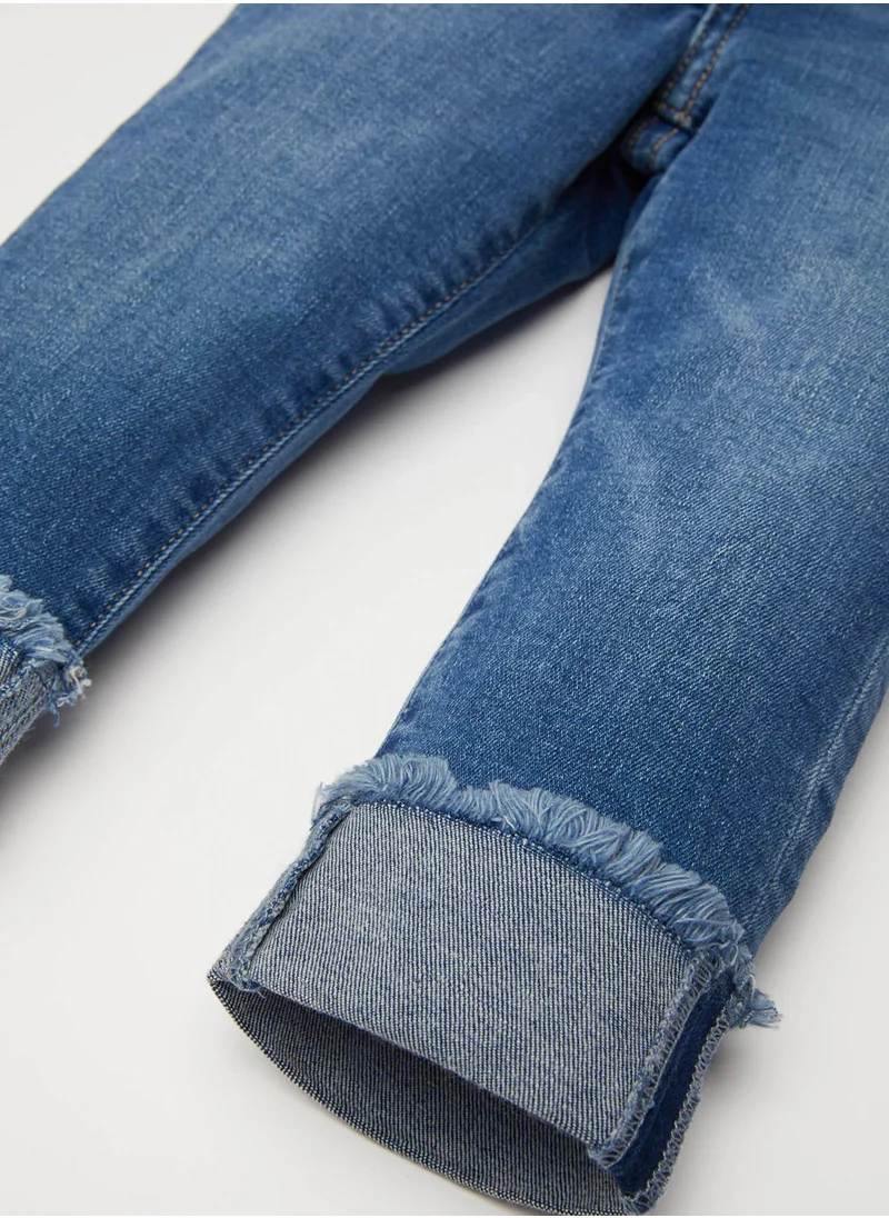 ديفاكتو Straight Fit Double Pocket Jean Pants