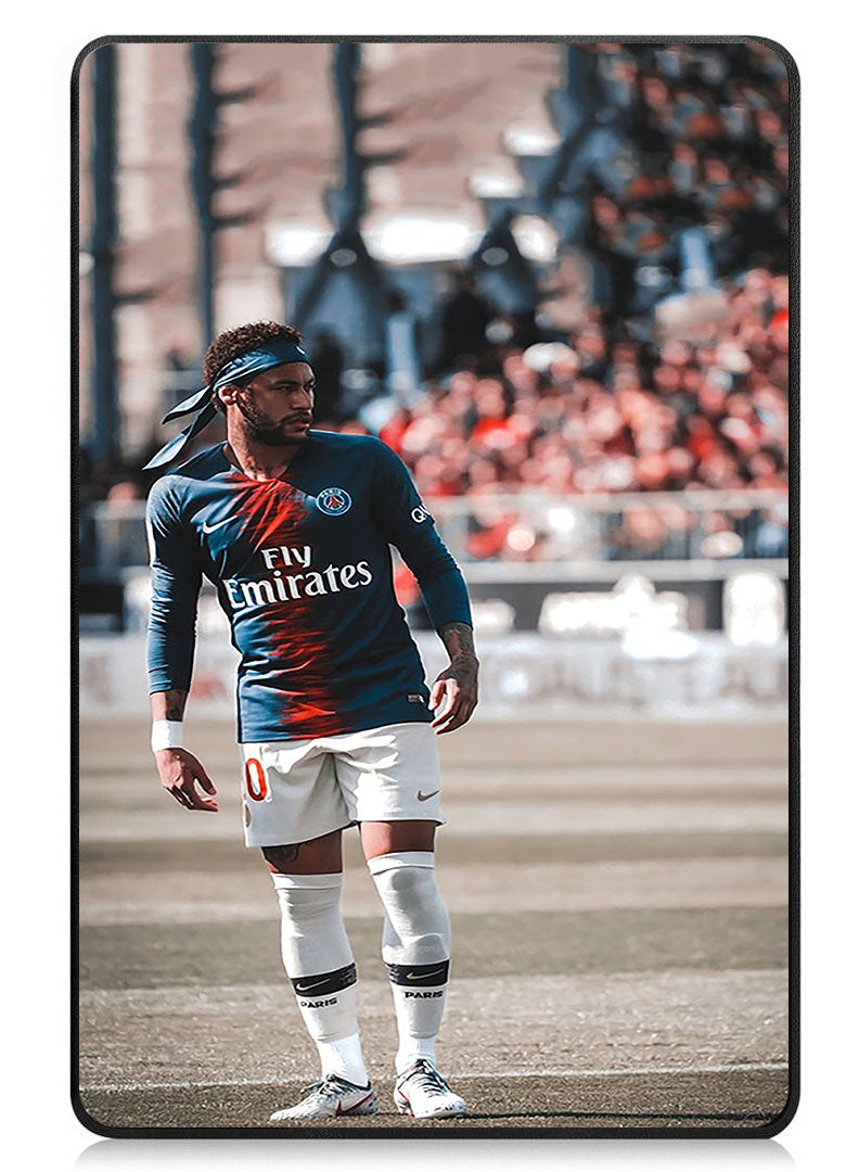 Theodor Protective Flip Case For Samsung Galaxy Tab A9 With Trifold Stand Auto Wake Sleep Shockproof Cover Neymar - Image 1