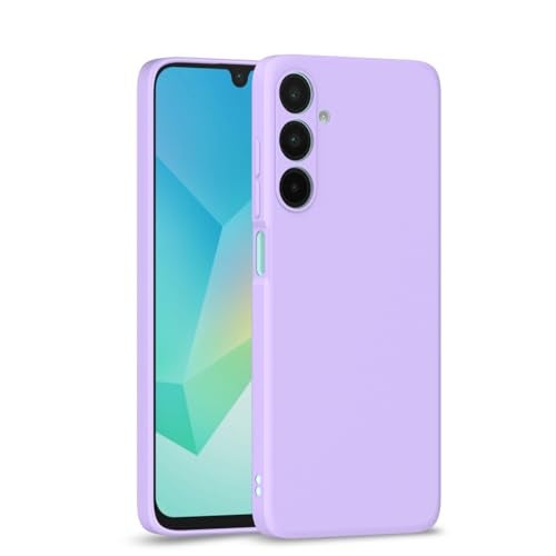 Pikkme Back Cover for Samsung Galaxy A26 5G | Camera Protection | Shockproof Soft Matte Silicon Back Case (Purple) - Image 1