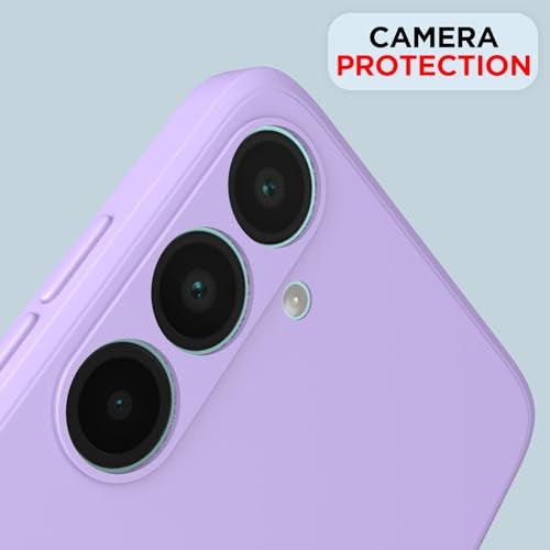 Pikkme Back Cover for Samsung Galaxy A26 5G | Camera Protection | Shockproof Soft Matte Silicon Back Case (Purple) - Image 5