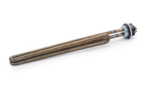Camco 02932/02933 5500W 240V Screw-In Lime Life Foldback Water Heater Element - Ultra Low Watt Density - Image 1